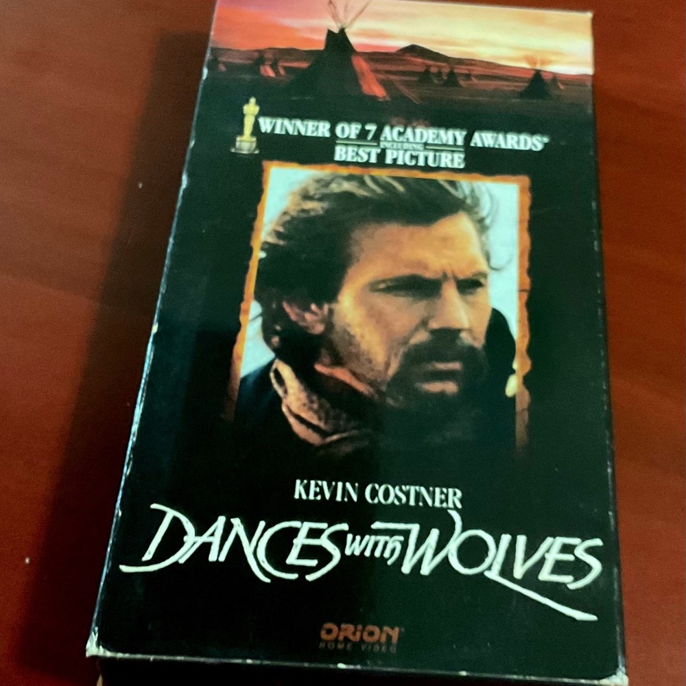 Dances with Wolves VHS movie